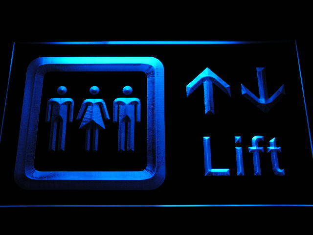 Lift Elevator Display Neon Light Sign